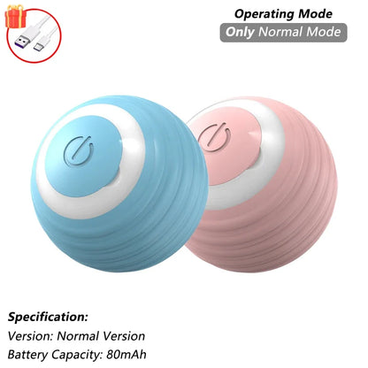 Smart Rolling Cat Ball Toy