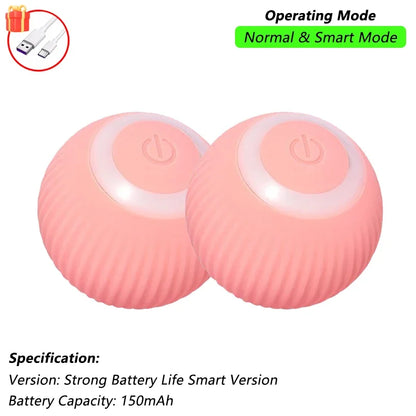 Smart Rolling Cat Ball Toy