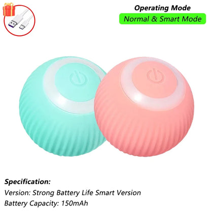 Smart Rolling Cat Ball Toy