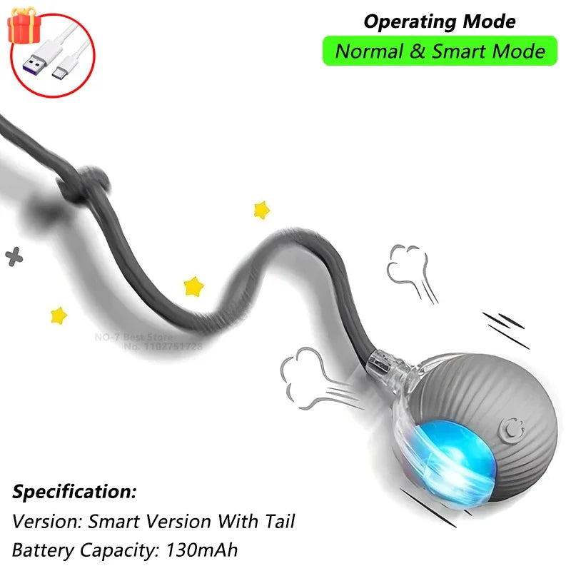 Smart Rolling Cat Ball Toy