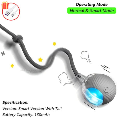 Smart Rolling Cat Ball Toy