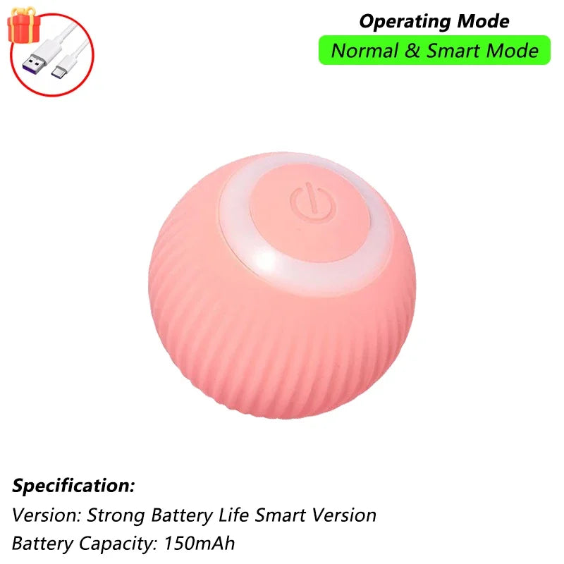 Smart Rolling Cat Ball Toy