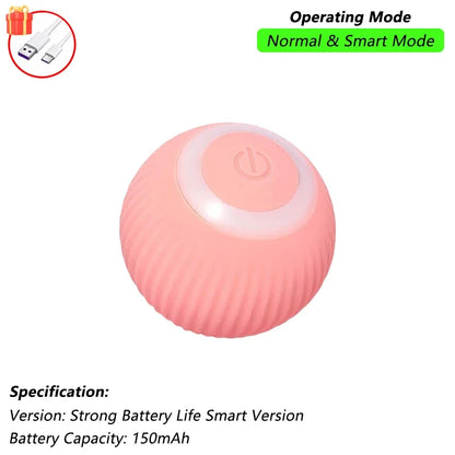 Smart Rolling Cat Ball Toy