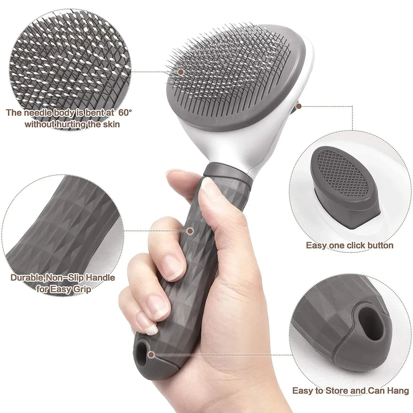 Pet Dog Brush Cat Comb Self