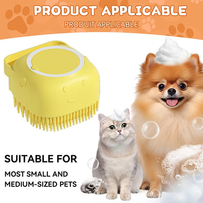 2-in-1 Pet Shampoo Massage Brush