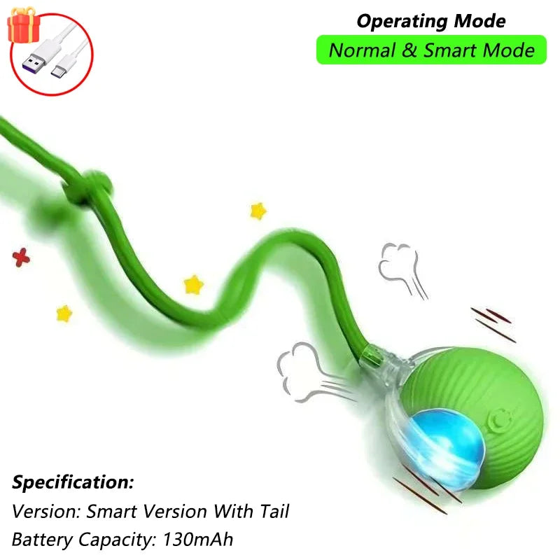 Smart Rolling Cat Ball Toy